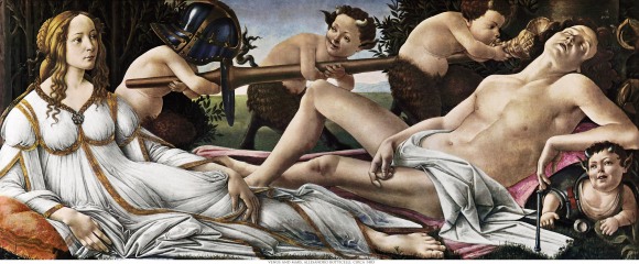 'Venus and Mars' by Botticelli